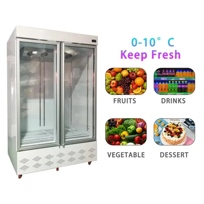 Display Walk In Cooler Cold Drink Refrigerator With Glass Door Coca Fridge Cola