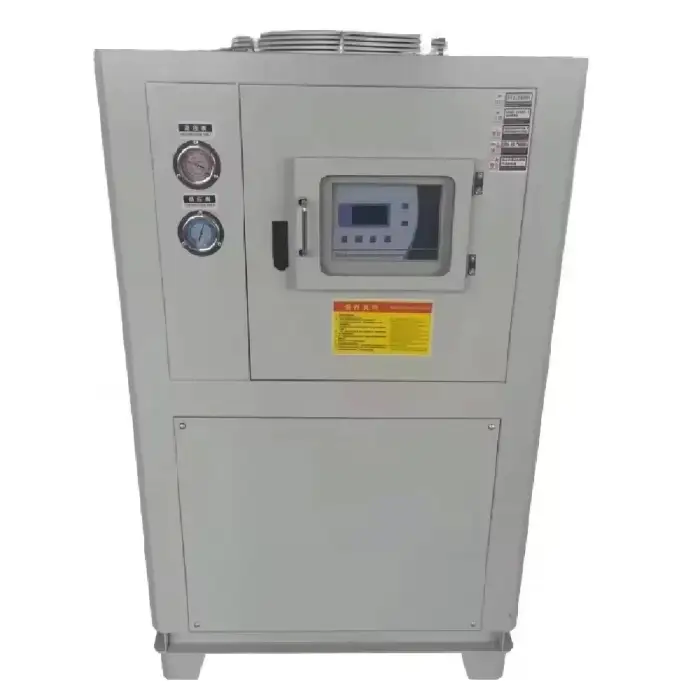 Air Cooled Water Chiller Stable Performance Industrial Screw Plastics Chilling Equipment