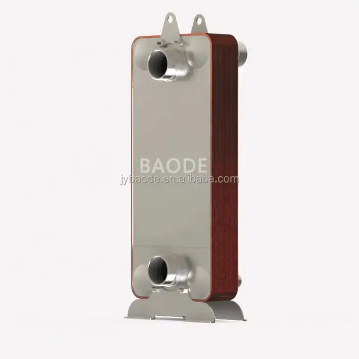 HBL210 AC500 Industrial Chiller Brazed Steam Beer Plate and Frame Heat Exchanger Stainless Steel