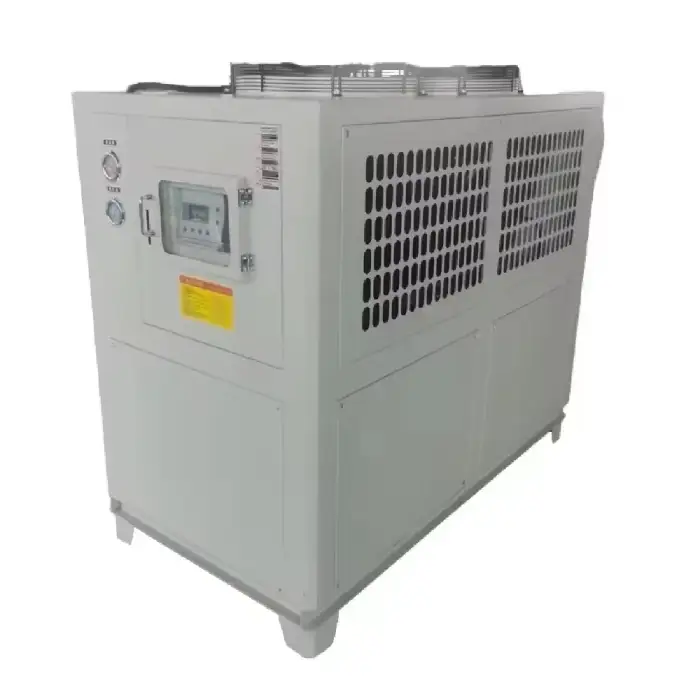 High Quality Air Cooled Water Chiller Stable Performance Industrial Screw Plastics Wholesale Chilling Equipment