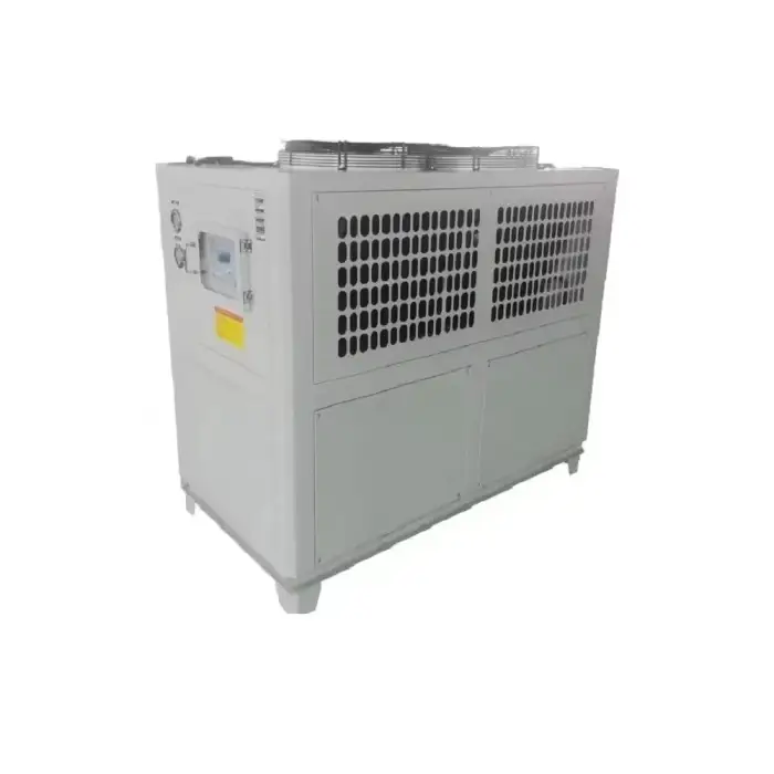 High Quality Air Cooled Water Chiller Stable Performance Industrial Screw Plastics Wholesale Chilling Equipment