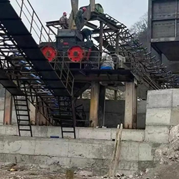 Stone Crusher Machine Double Rotor Sand Making Machine for Quarry Works