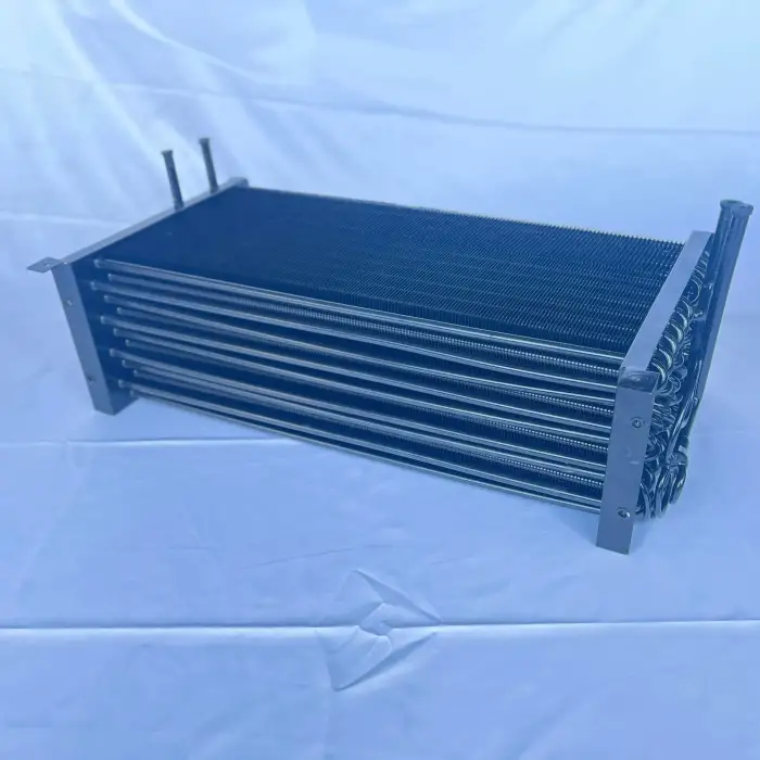 Flat heat exchanger for commercial business