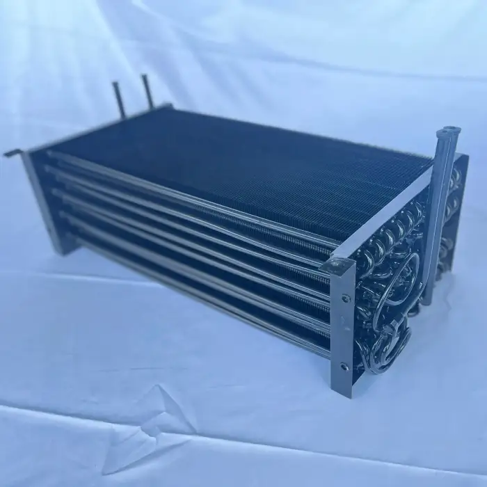 Flat heat exchanger for commercial business