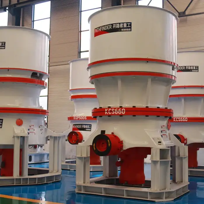 high efficiency basalt stone crushing production plant cone crusher machine