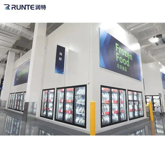 Supermarket Commercial Walk In Cooler Cold Room Cold Storage Freezer Container Cold Room