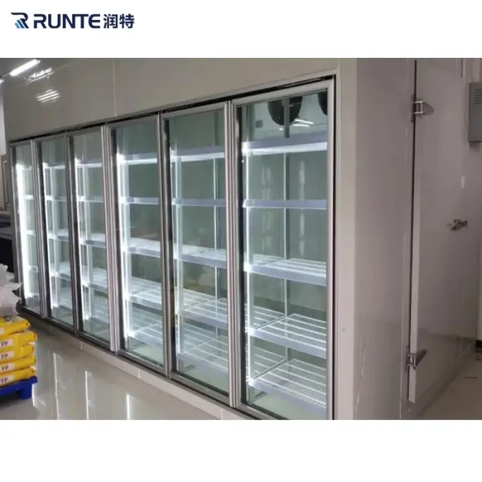 Supermarket Commercial Walk In Cooler Cold Room Cold Storage Freezer Container Cold Room