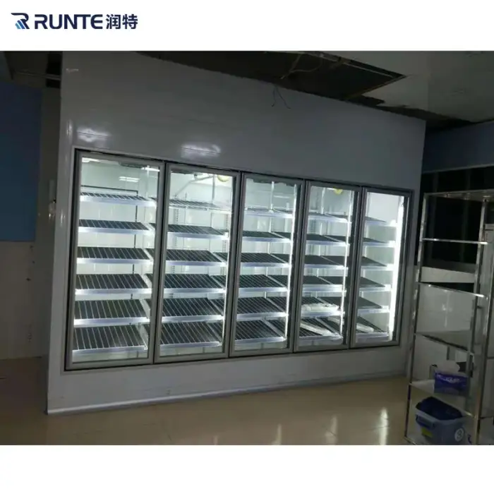 Supermarket Commercial Walk In Cooler Cold Room Cold Storage Freezer Container Cold Room