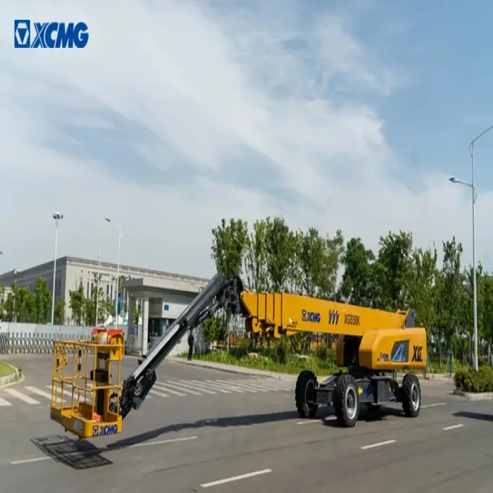 XCMG XGS50K 50m telescopic boom lifts foldable work platform