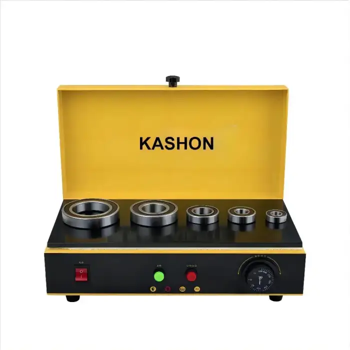 Portable magnetic small plate bearing induction heater