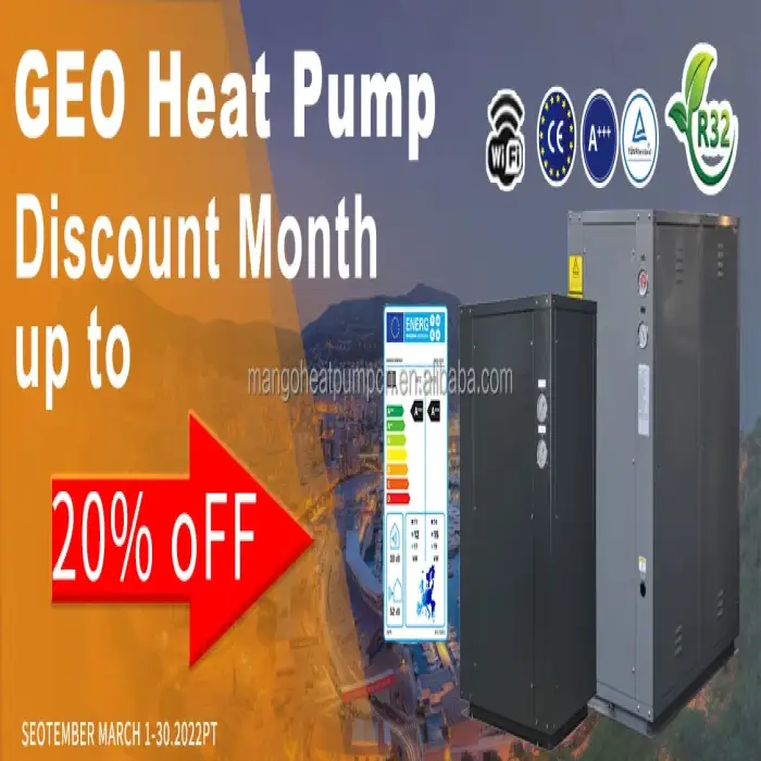 Cold area use heating cooling function geothermal heat pump wholesalers water source heat pump