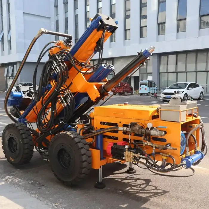 Hard Rock High Air Pressure Power Hydraulic DTH Mining Drill Rig For Tunnel Boring Quarry Underground Driving Machinery