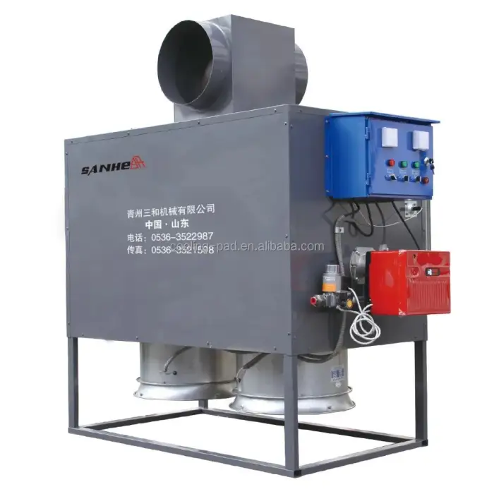 Industrial Air Heater and Food Dryer Natural gas fuel heater with CE certificate