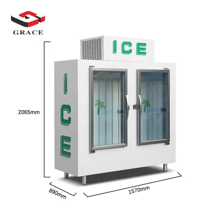 125L Commercial Restaurant Customized Cold Room Refrigerator Freezer Walk In Cold Room