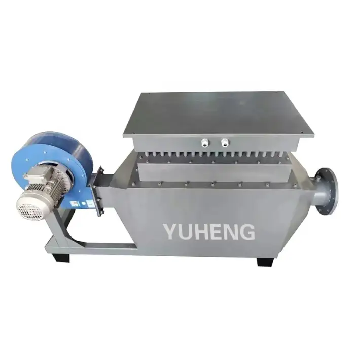 Industrial electric custom heat exchanger finned Process air duct heater with air blower