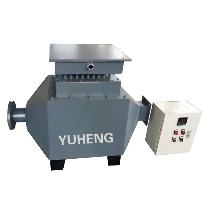 Industrial electric custom heat exchanger finned Process air duct heater with air blower