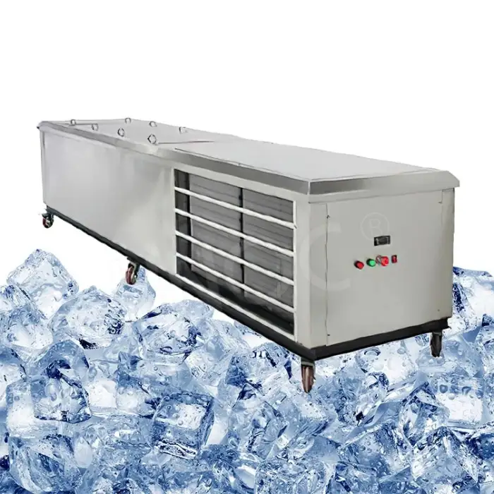 Low Power Consumption Mobile Ice Block Making Machine