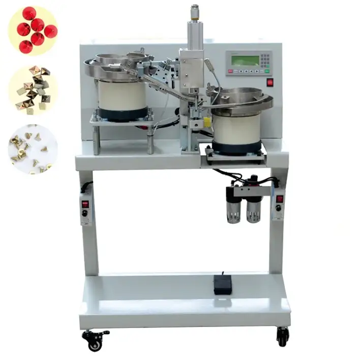 Automatic Nail Riveting Embroidery Pearl Drilling Machine