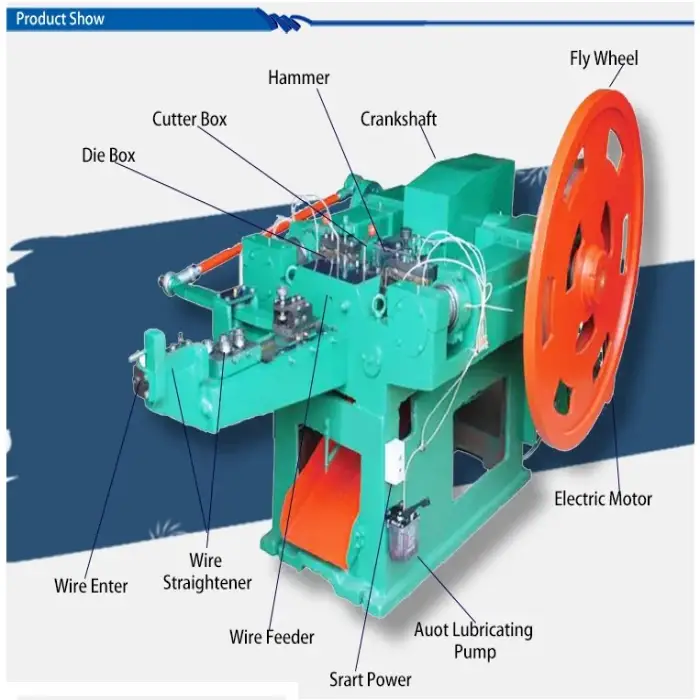 Good price common iron nail making machine