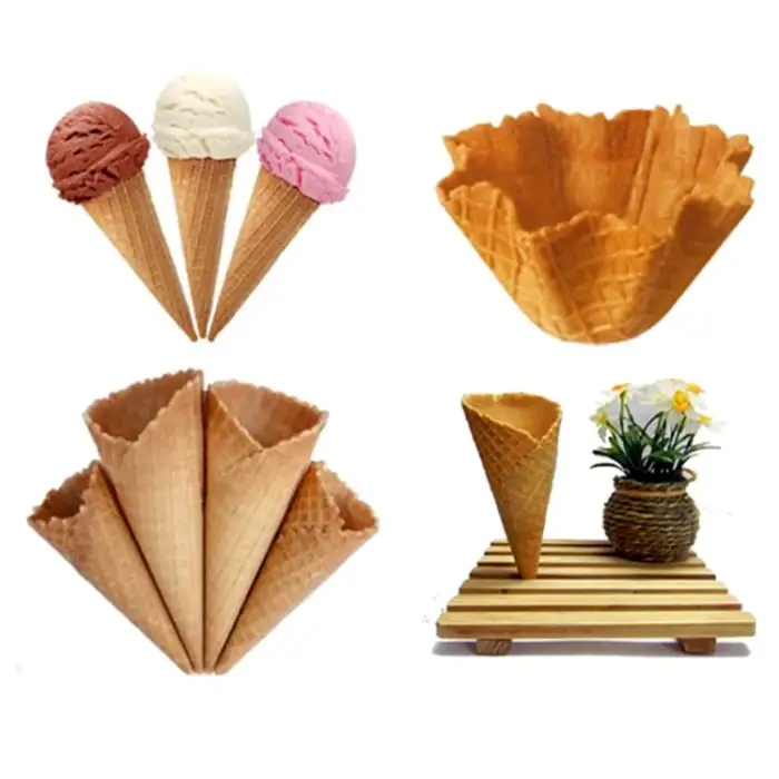 Commercial Ice Cream Waffle Cone Egg Roll Maker,Ice Cream Cone Make Machine