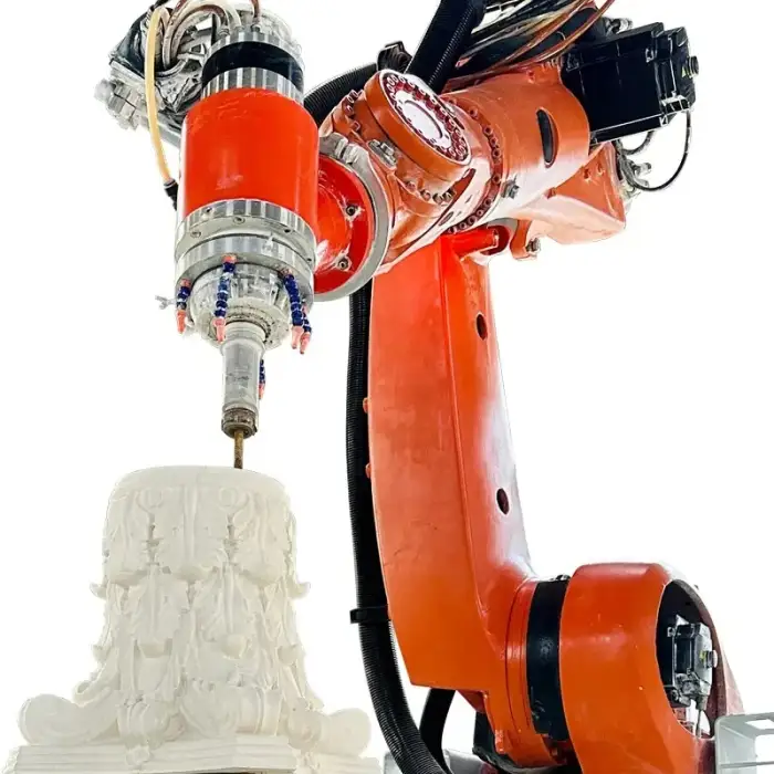 7 axis robot arm cnc engrave machine robot stone carving and Sculptures Machine for marble granite