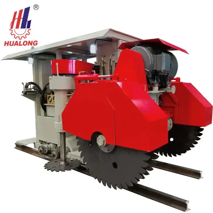 Multi-blade stone cutting machine