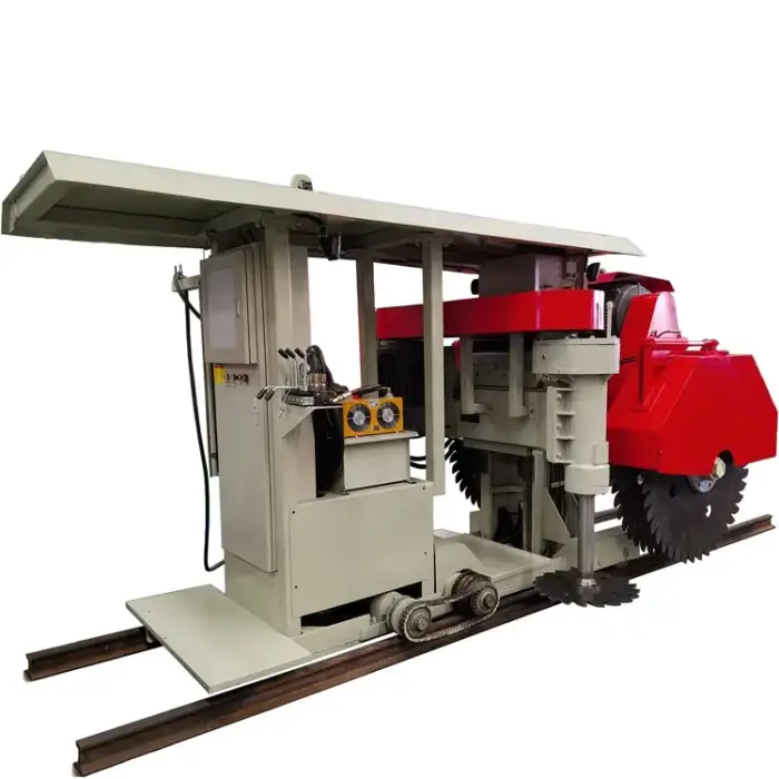 Multi-blade stone cutting machine