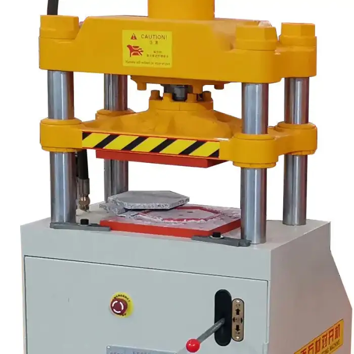 HLSY-S81Hydraulic artificial quartz stone pressing machine granite paving stone stamping machine