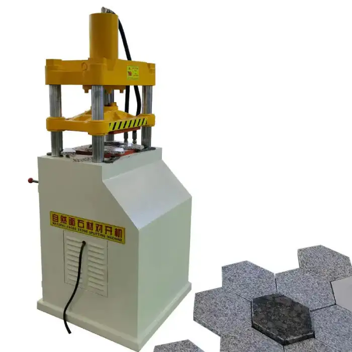 HLSY-S81Hydraulic artificial quartz stone pressing machine granite paving stone stamping machine