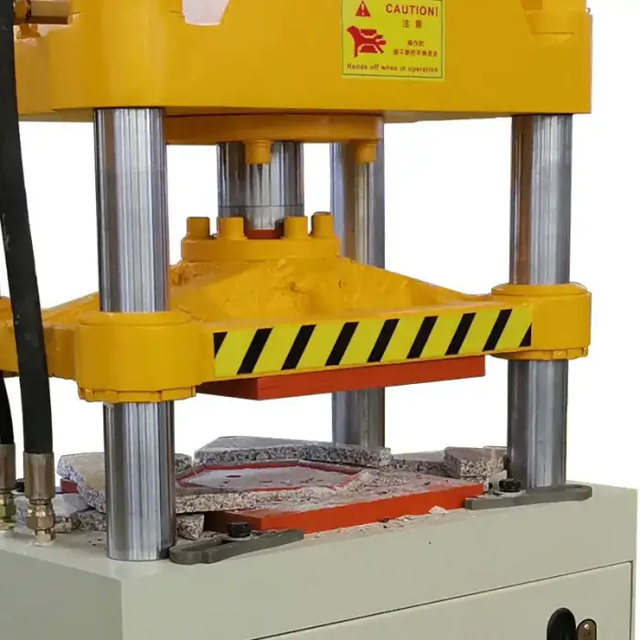 HLSY-S81Hydraulic artificial quartz stone pressing machine granite paving stone stamping machine