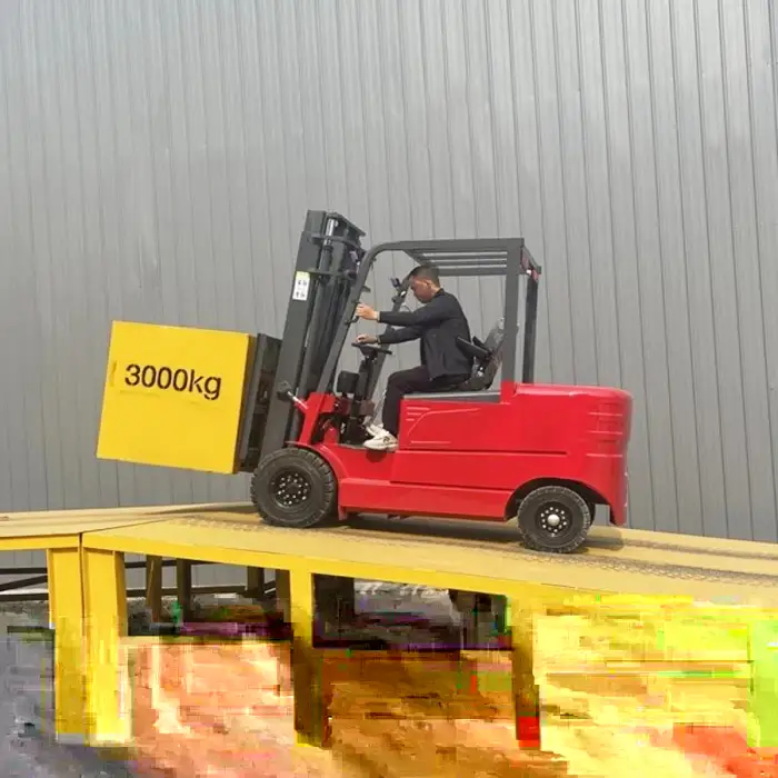 1500kg  1.5 Ton 2t 3000mm Lifting Height Economic Full Electric Self Lifter Pallet Stacker Forklift Trucks