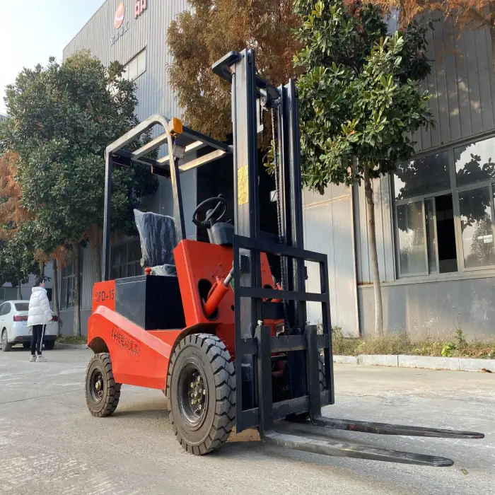 Electric Forklift Hydraulic Stacking Full Electric Stacker 4-wheel pure electric forklift