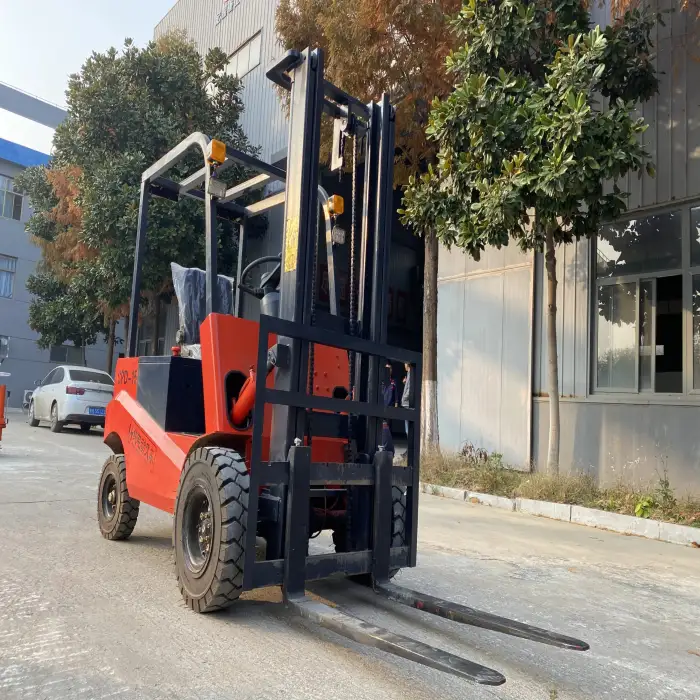 Electric Forklift Hydraulic Stacking Full Electric Stacker 4-wheel pure electric forklift