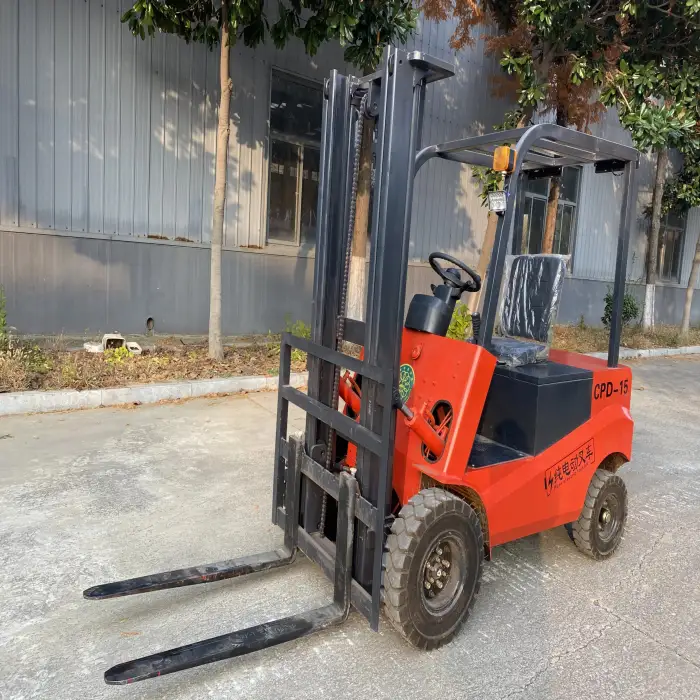 Electric Forklift Hydraulic Stacking Full Electric Stacker 4-wheel pure electric forklift