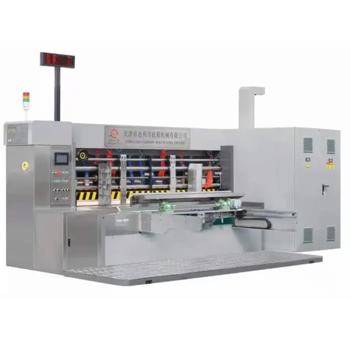 YG Fully Computerized High-Speed Printing Slotting Die-Cutting Machine