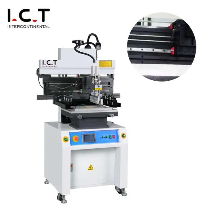 Large Capacity Semi Automatic Stencil Printer Semi Auto Solder Paste Printer Semi-auto SMT Stencil Printer Best Selling