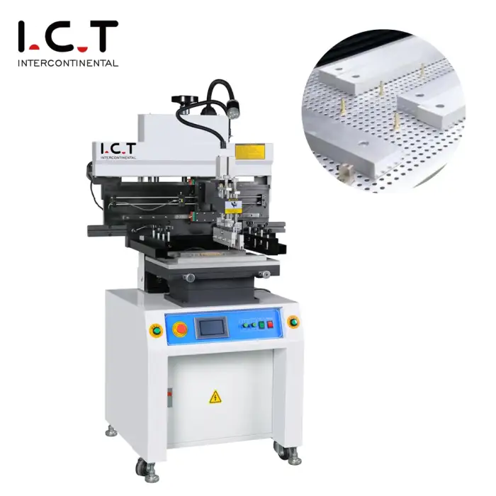 Large Capacity Semi Automatic Stencil Printer Semi Auto Solder Paste Printer Semi-auto SMT Stencil Printer