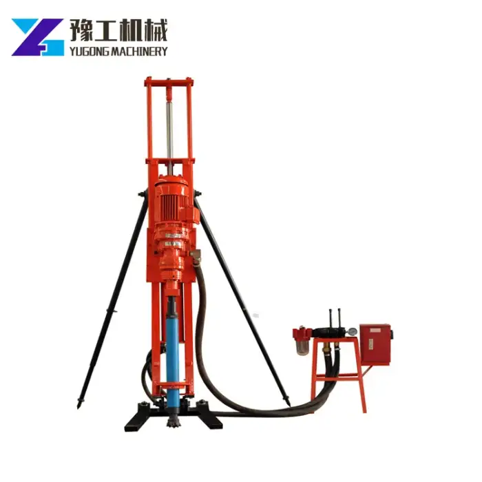 Customized Electric Hydraulic Portable DTH Water Well Drilling Rig Small Bore Well Drill Machine