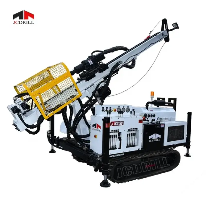 HQ,NQ,BQ 150m capacity crawler mounted hydraulic wireline diamond core drilling mining sample exploration drilling rig machine