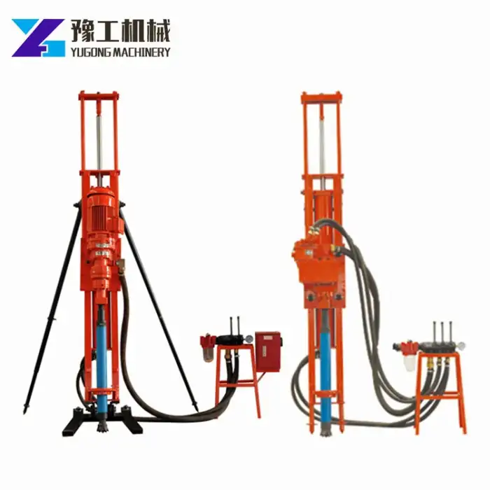 Customized Electric Hydraulic Portable DTH Water Well Drilling Rig Small Bore Well Drill Machine