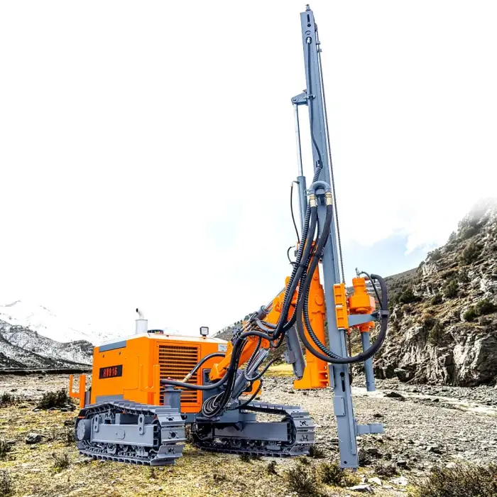 blasthole drilling hard rock drilling hole machine for quarry stone drilling machine