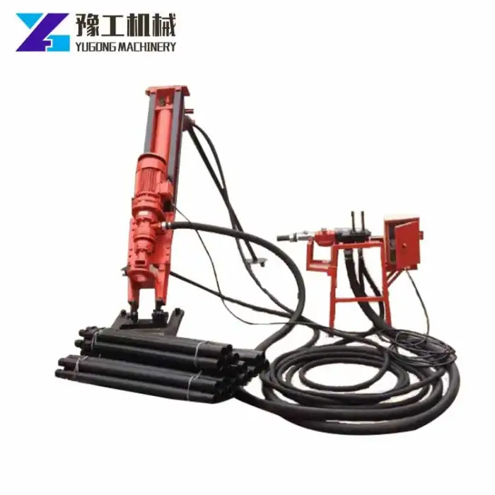 Customized Electric Hydraulic Portable DTH Water Well Drilling Rig Small Bore Well Drill Machine