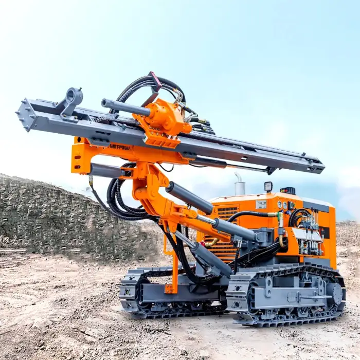 blasthole drilling hard rock drilling hole machine for quarry stone drilling machine