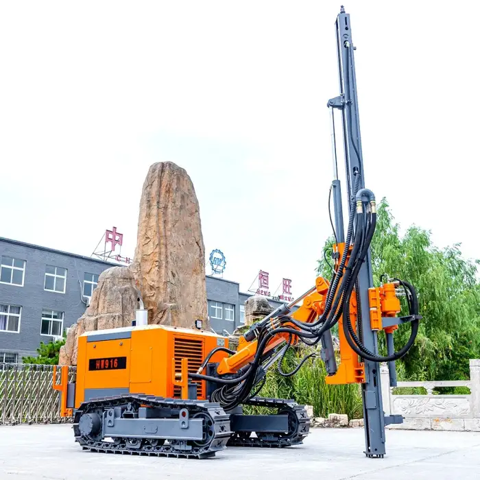 blasthole drilling hard rock drilling hole machine for quarry stone drilling machine