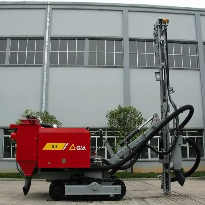 Heavy-Duty GIA B3 Integrated Mining Drill Rig Core Drilling Machine with Rock Blast Hole Hand Pump Engine as Core Component