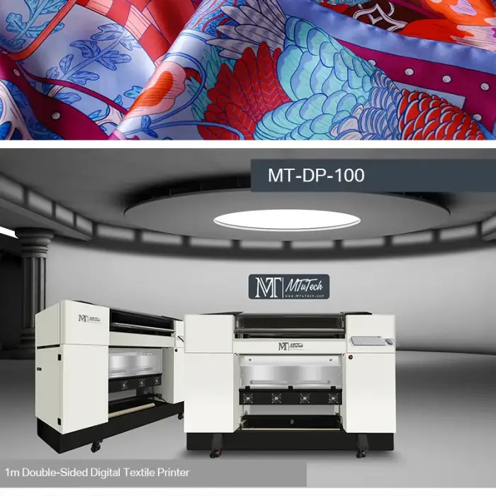 Innovative MT 1.8meters Double-Sided Digital Textile Printer  With i3200 Printhead