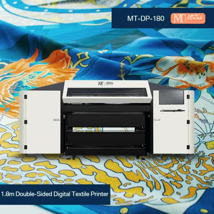 Innovative MT 1.8meters Double-Sided Digital Textile Printer  With i3200 Printhead