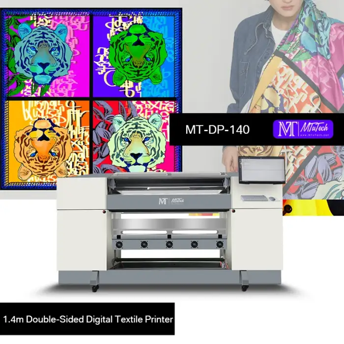 Innovative MT 1.8meters Double-Sided Digital Textile Printer  With i3200 Printhead