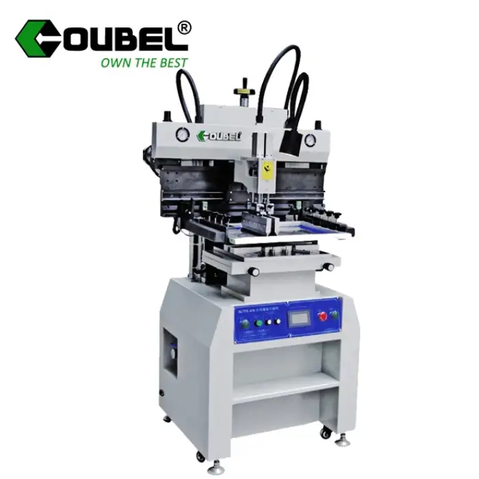 semi-auto SMT PCB printing machine for solder paste with CE