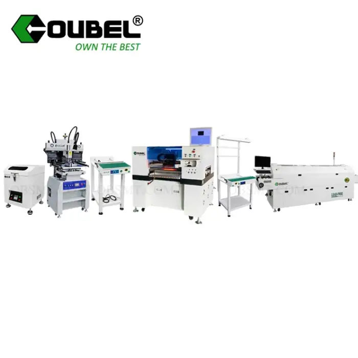 semi-auto SMT PCB printing machine for solder paste with CE